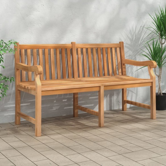 Banc de jardin 150 cm Bois de teck massif