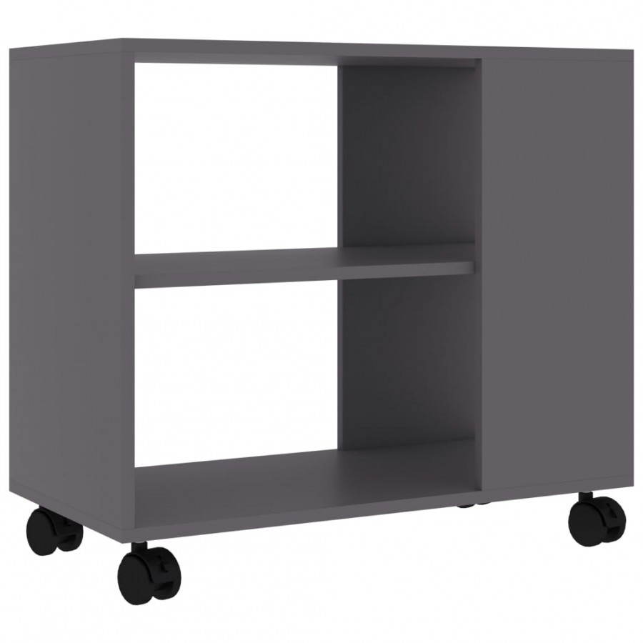 Table d'appoint Gris 70x35x55 cm 
