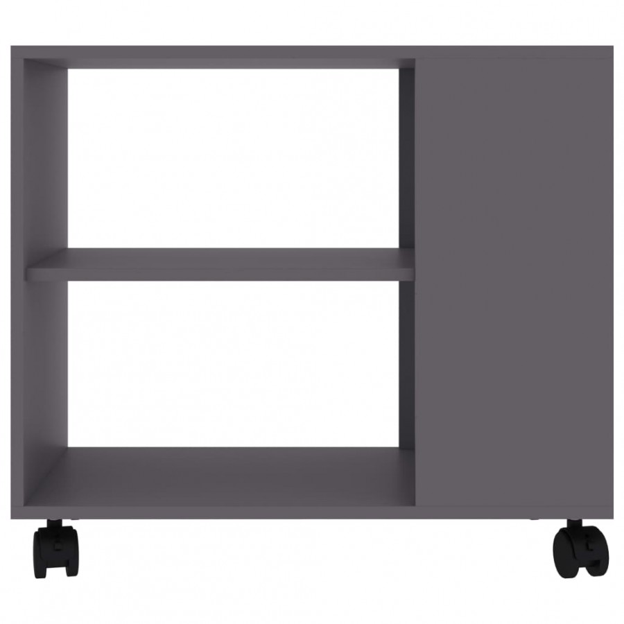 Table d'appoint Gris 70x35x55 cm 