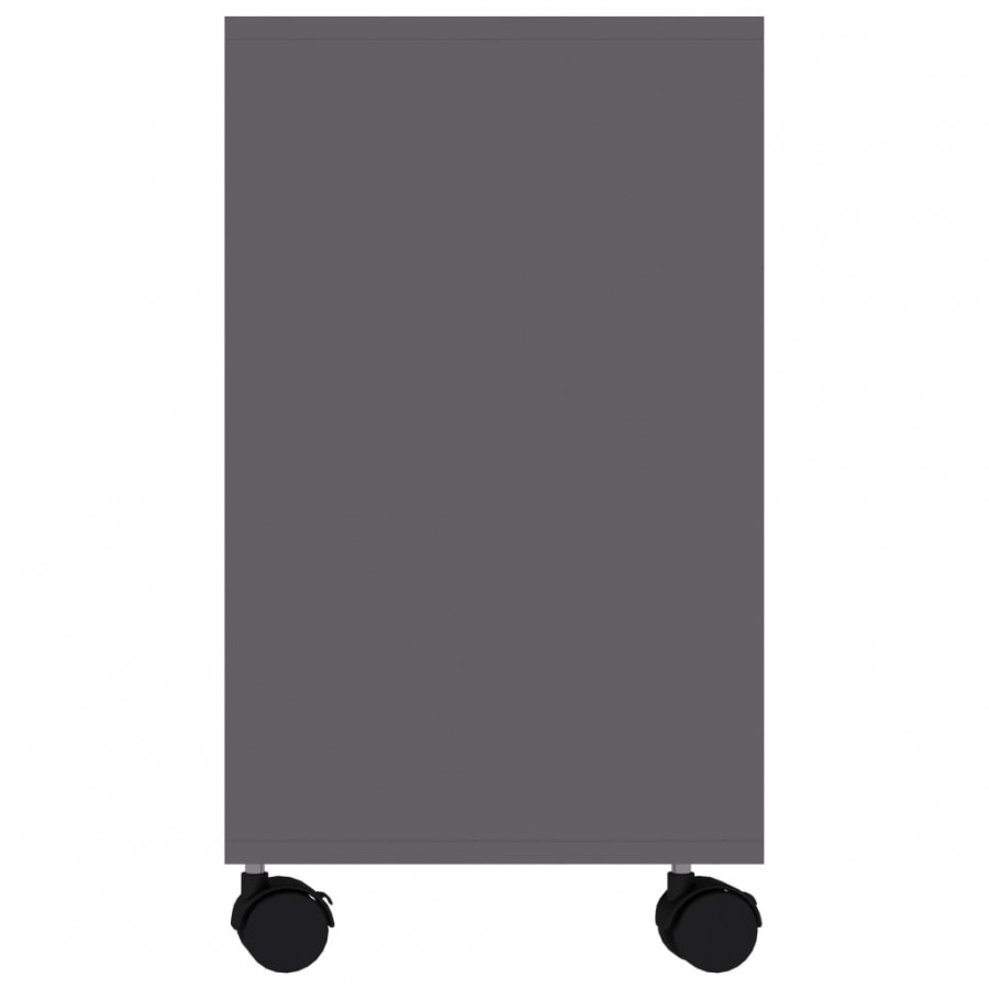 Table d'appoint Gris 70x35x55 cm 