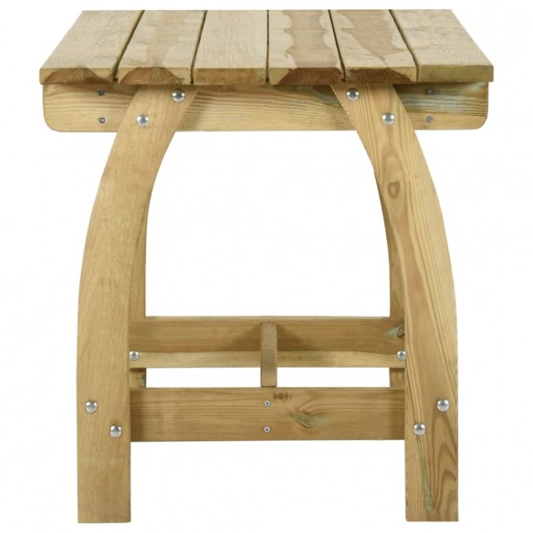 Table de jardin 110x74x75 cm Bois de pin imprégné