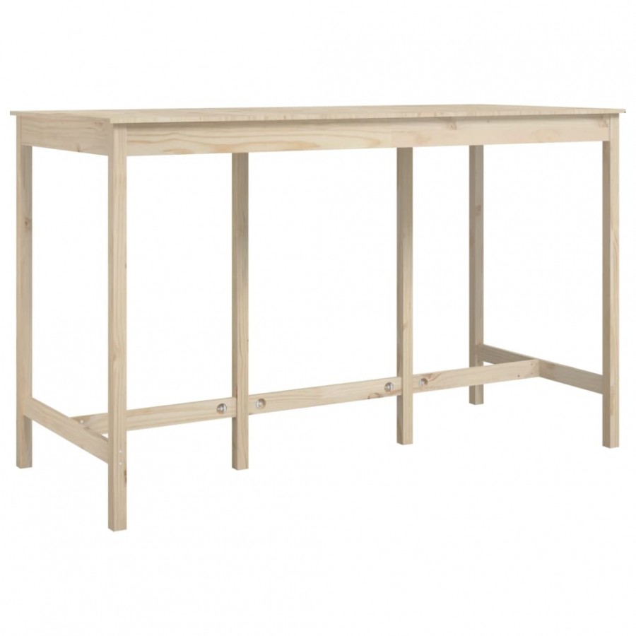 Table de bar 180x80x110 cm Bois massif de pin Table de bar 180x80x110 cm Bois massif de pin