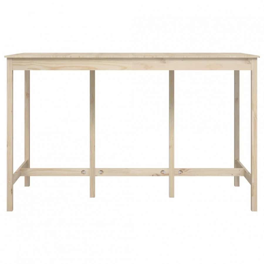 Table de bar 180x80x110 cm Bois massif de pin Table de bar 180x80x110 cm Bois massif de pin