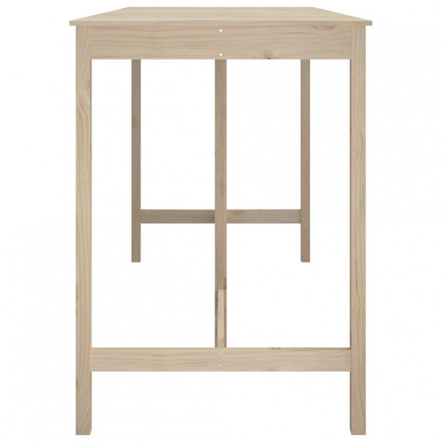 Table de bar 180x80x110 cm Bois massif de pin Table de bar 180x80x110 cm Bois massif de pin