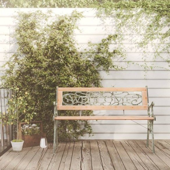 Banc de jardin 122 cm Bois de sapin massif