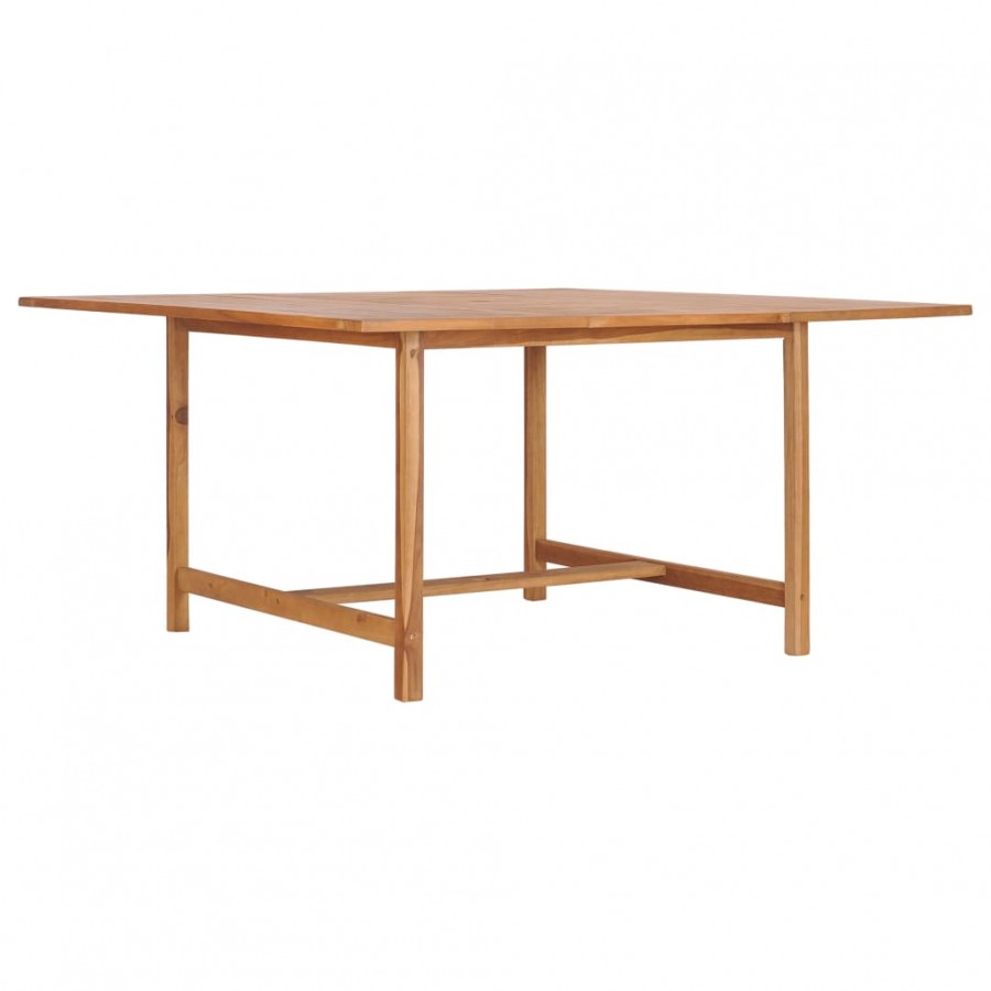 Table de jardin 150x150x76 cm Bois de teck solide