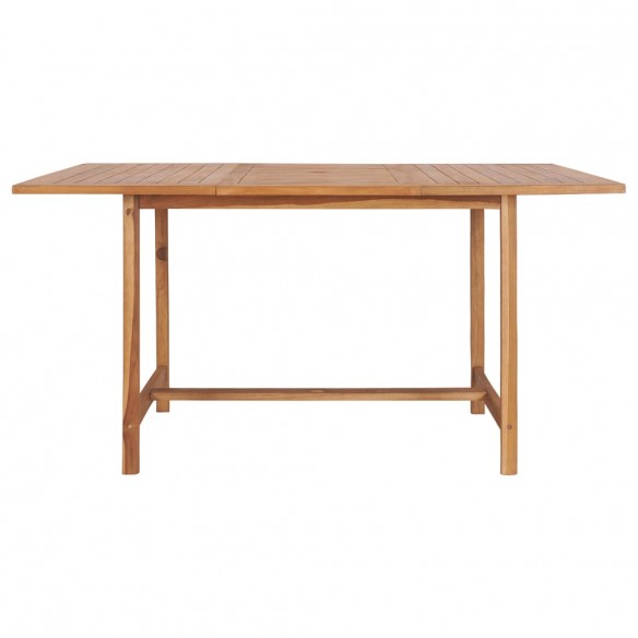 Table de jardin 150x150x76 cm Bois de teck solide