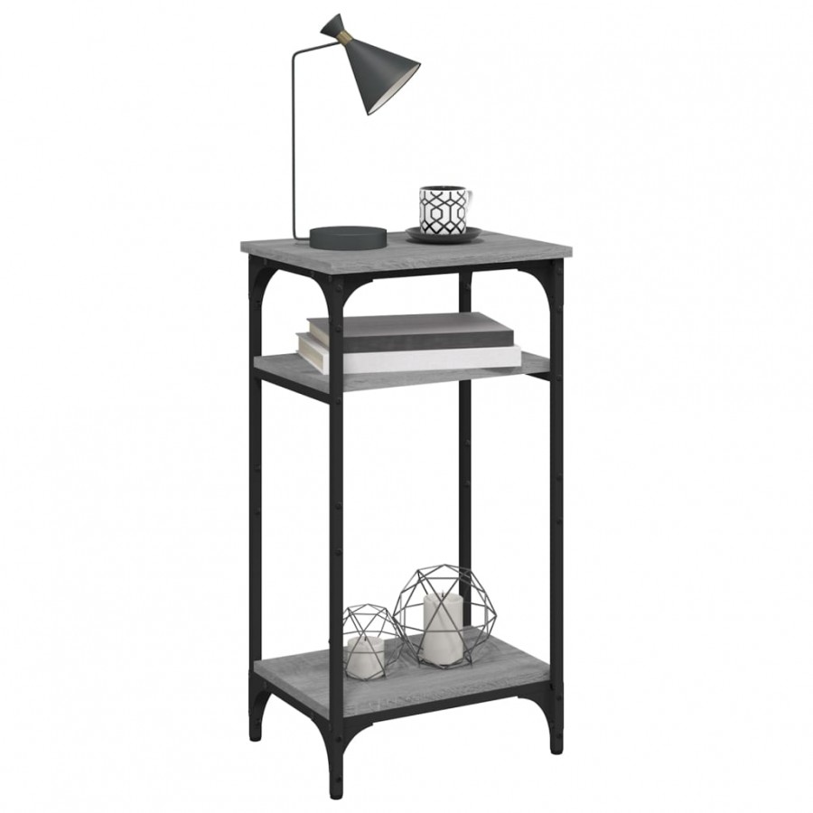 Table d'appoint Sonoma gris 40x30x75 cm 