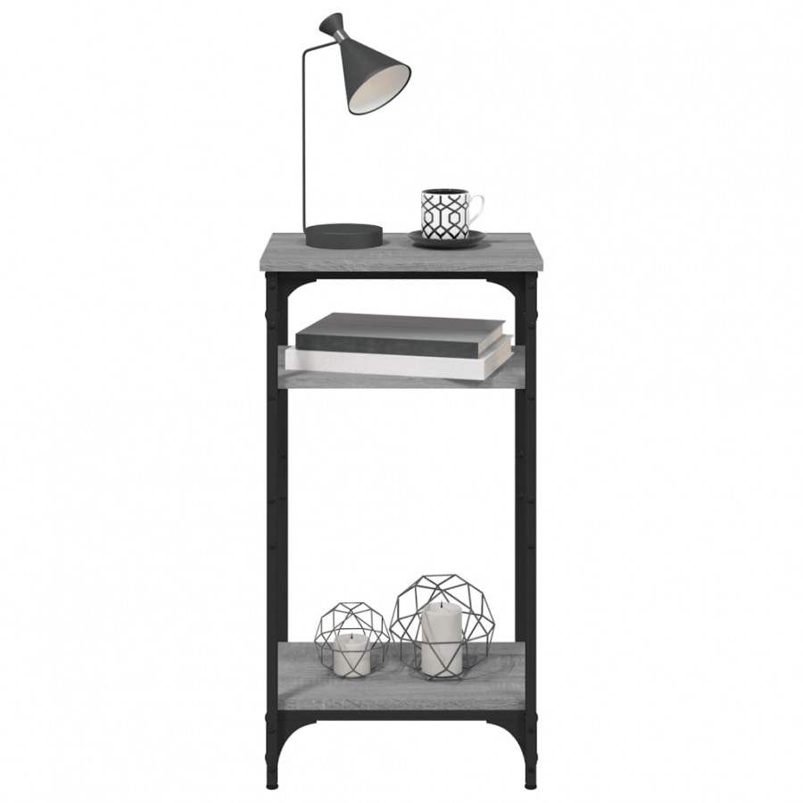 Table d'appoint Sonoma gris 40x30x75 cm 