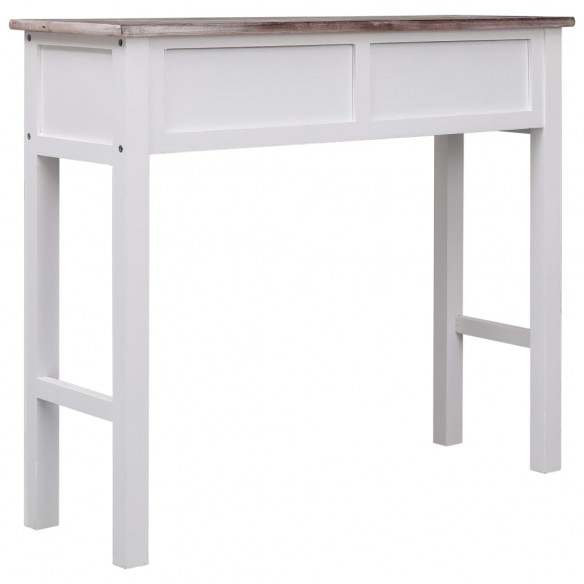 Table console Marron 90 x 30 x 77 cm Bois
