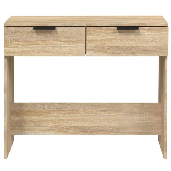 Table console Chêne sonoma 90x36x75 cm Bois d'ingénierie