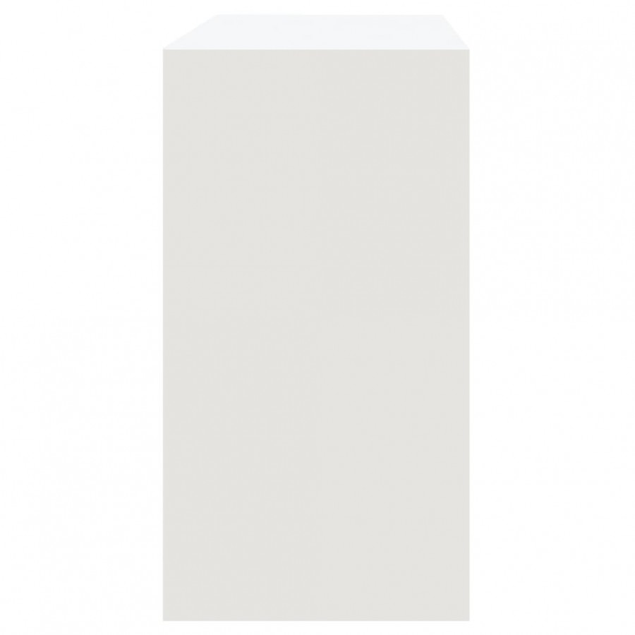 Table console Blanc 89x41x76,5 cm Acier