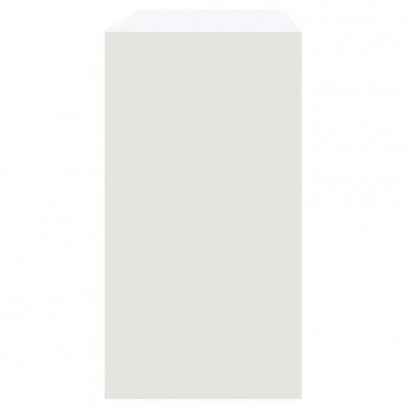 Table console Blanc 89x41x76,5 cm Acier