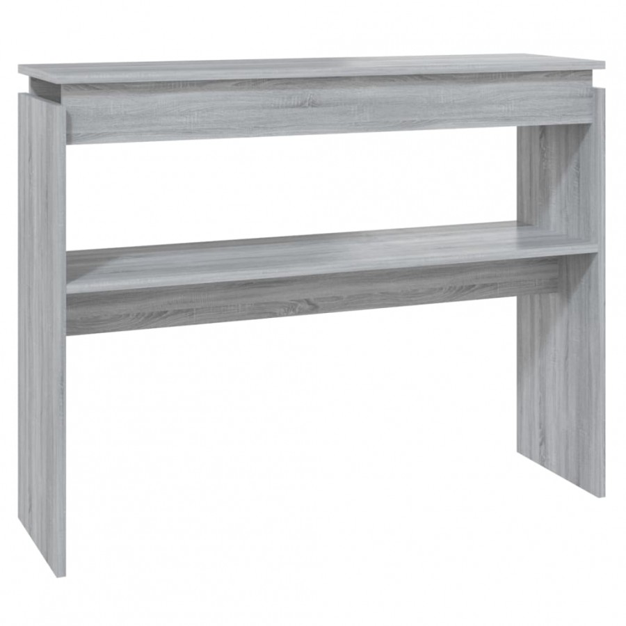Table console Sonoma gris 102x30x80 cm 