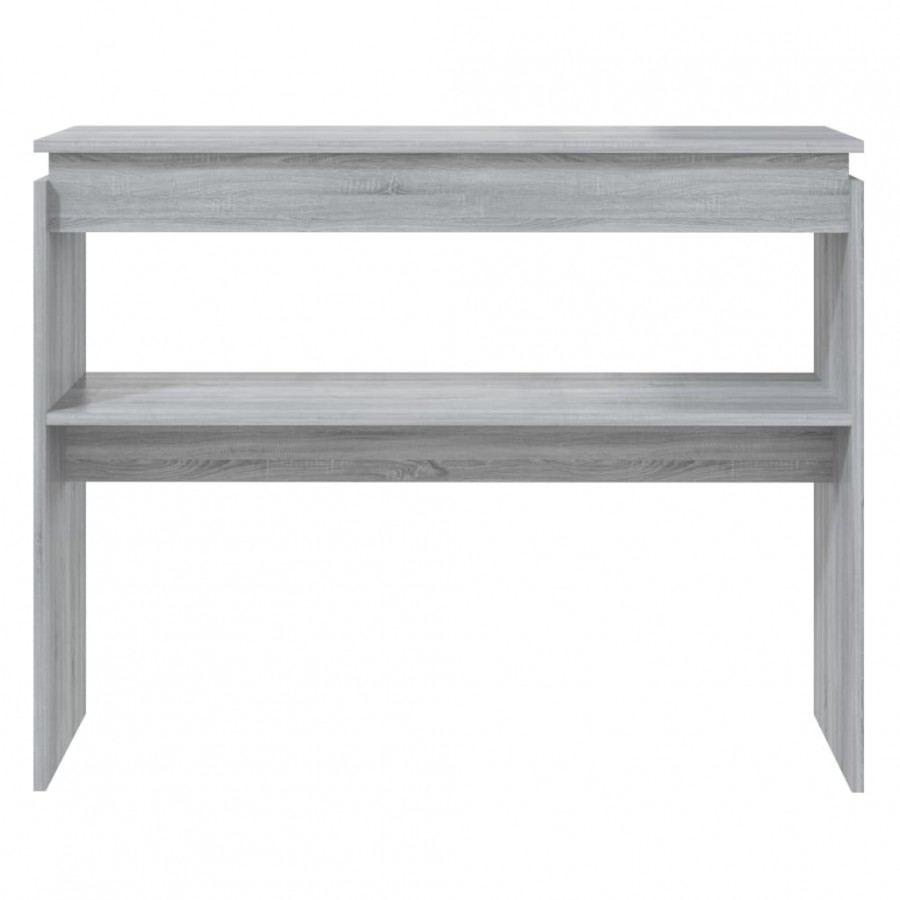 Table console Sonoma gris 102x30x80 cm 