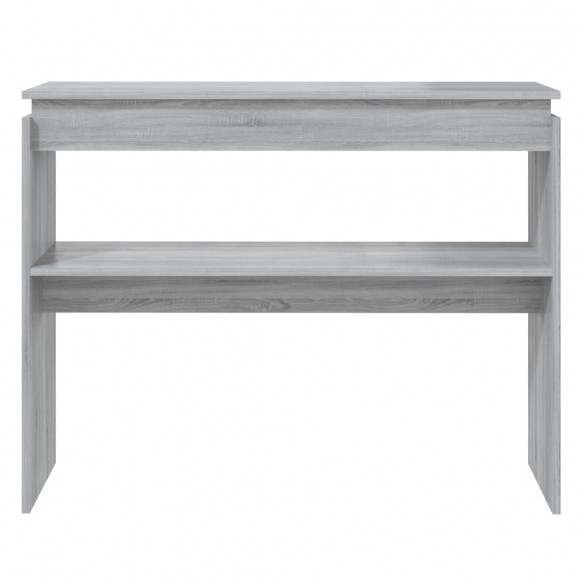Table console Sonoma gris 102x30x80 cm 