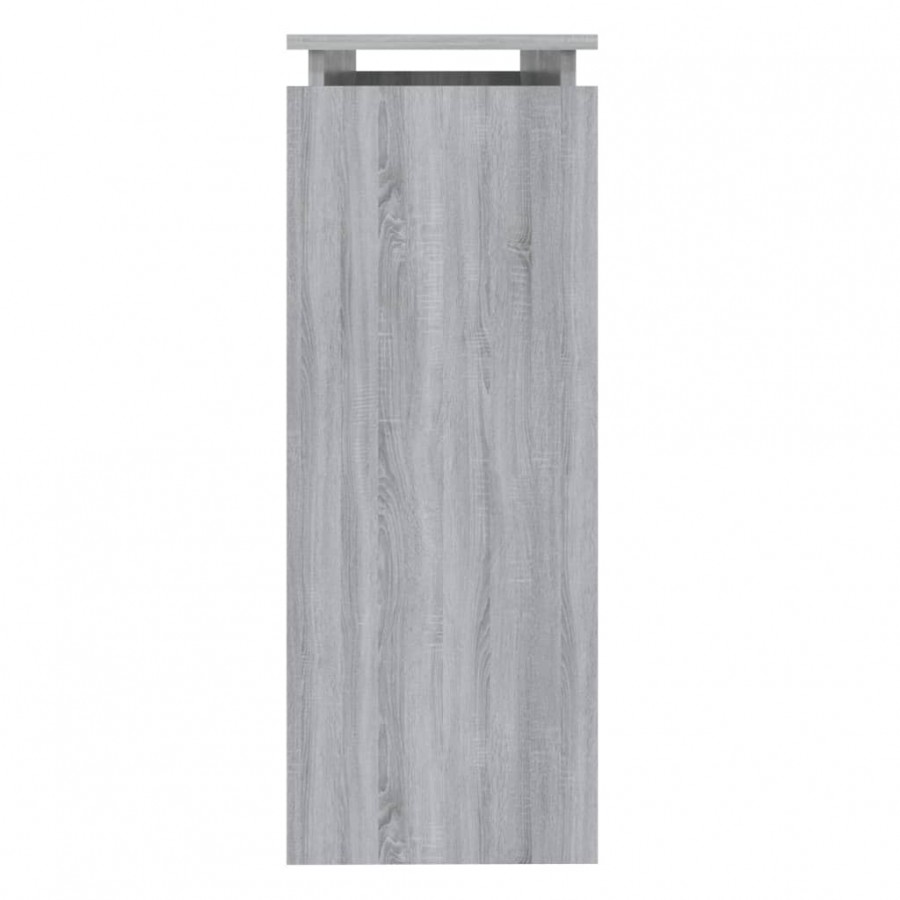 Table console Sonoma gris 102x30x80 cm 