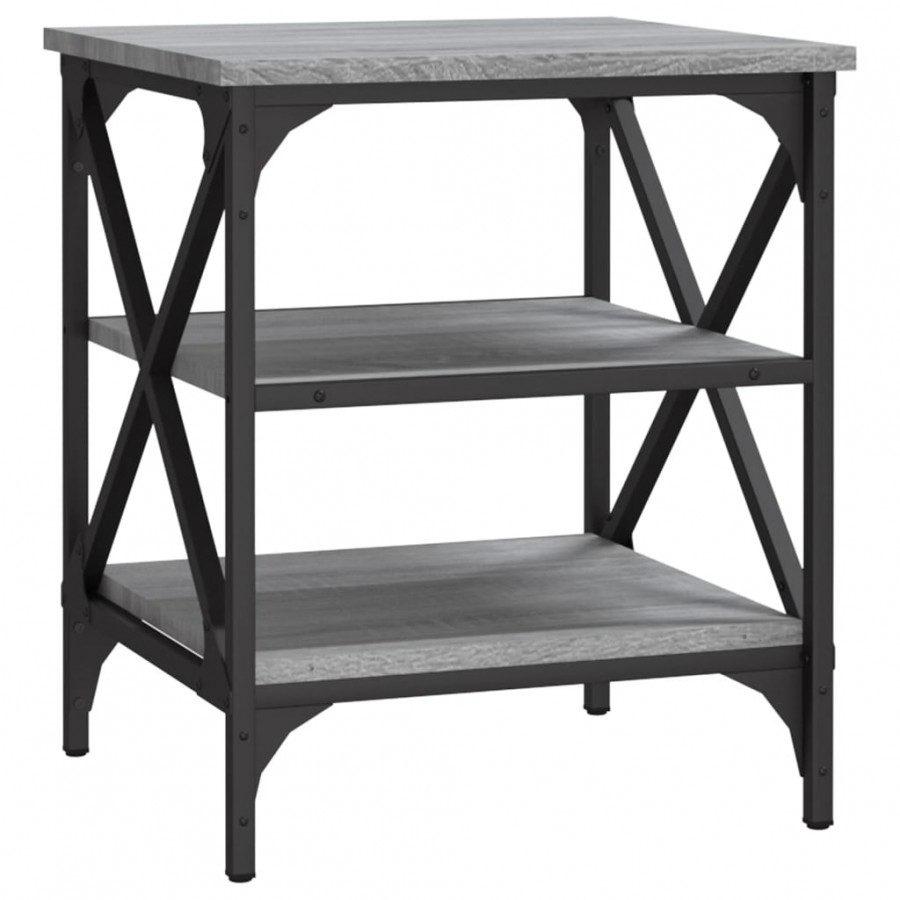 Table d'appoint Sonoma gris 40x42x50 cm 