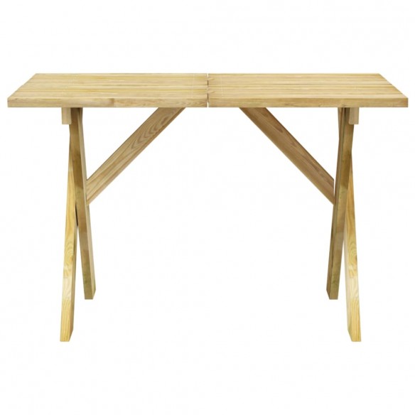 Table de jardin 110x73x70 cm Bois de pin imprégné