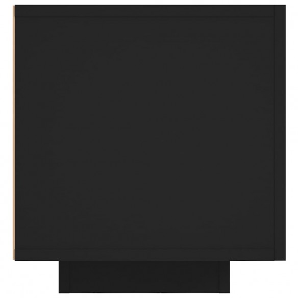 Meuble TV avec lumières LED noir 160x35x40 cm