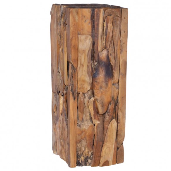 Table d'appoint 30x30x80 cm Bois de teck solide