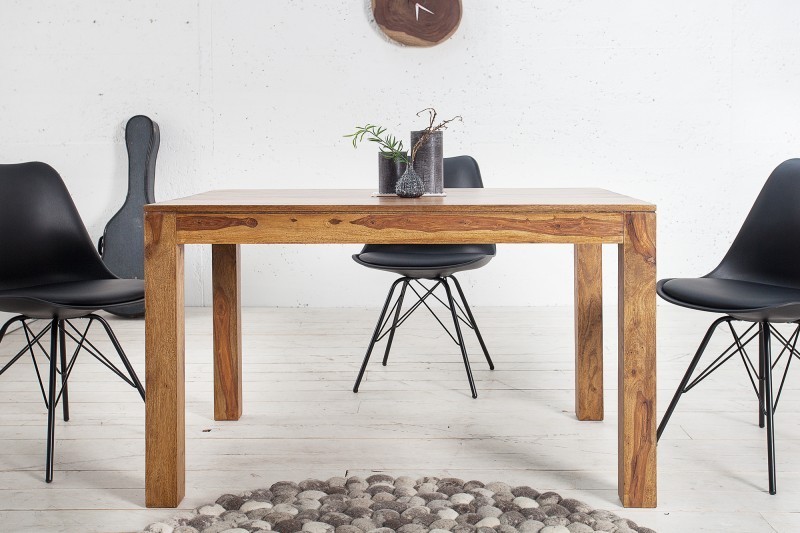 Table extensible en bois massif palissandre : Confort, qualité et style réunis !