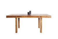 Table extensible en bois massif palissandre : Confort, qualité et style réunis !