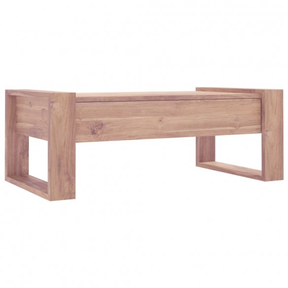 Table basse 110 x 60 x 40 cm Bois de teck massif