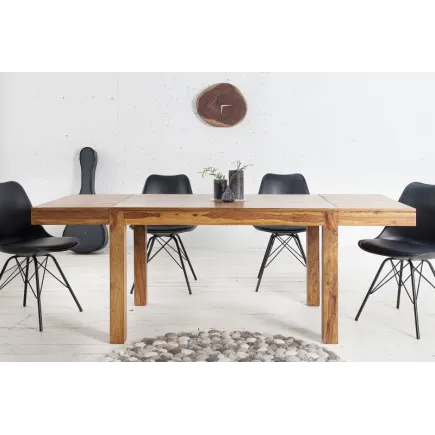 Table extensible en bois massif palissandre : Confort, qualité et style réunis ! 2