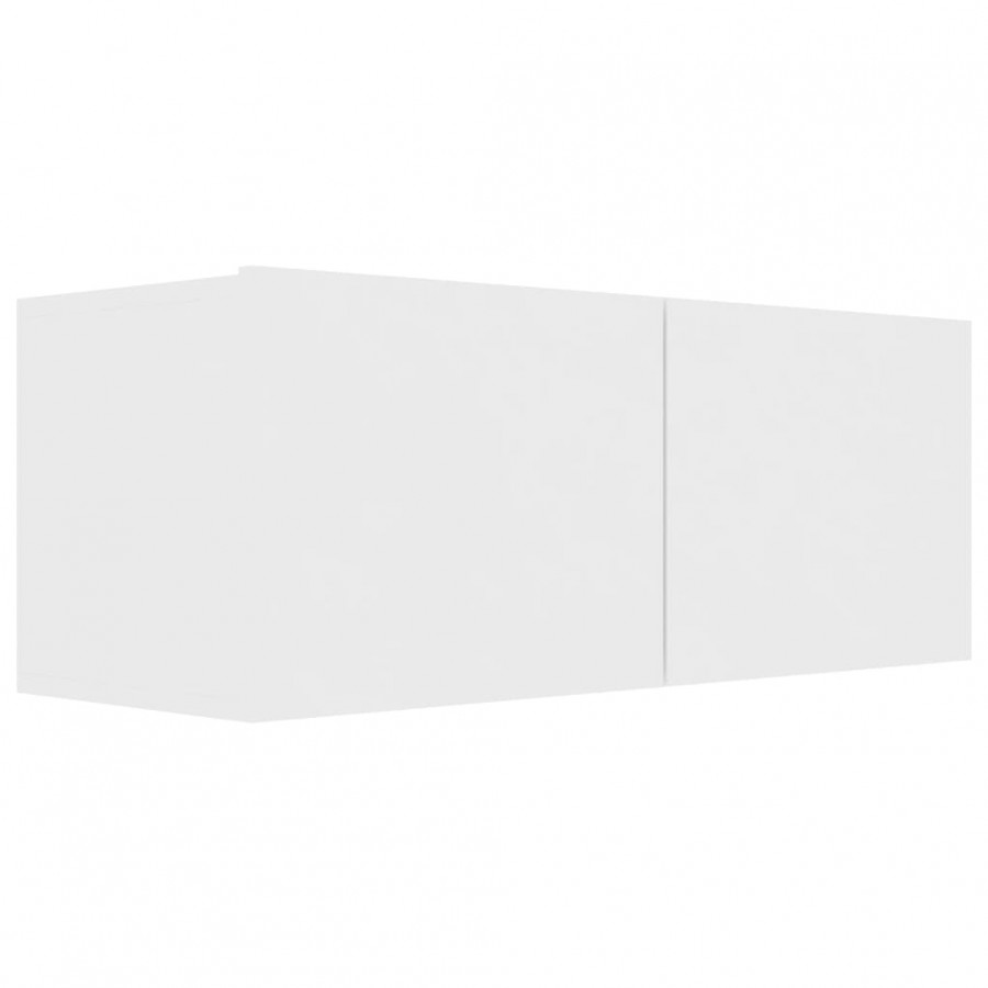 Meubles TV 3 pcs Blanc Aggloméré Meubles TV 3 pcs Blanc Aggloméré
