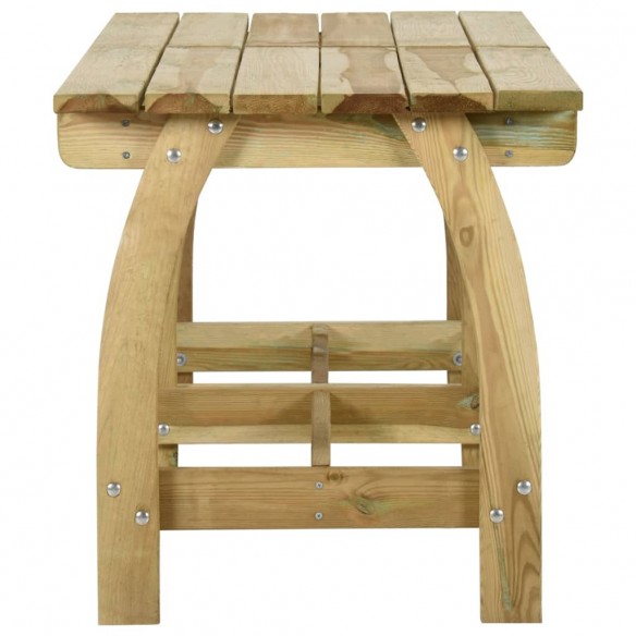 Table de jardin 220x74x75 cm Bois de pin imprégné