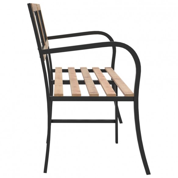 Banc double de jardin 238 cm Bois de pin chinois