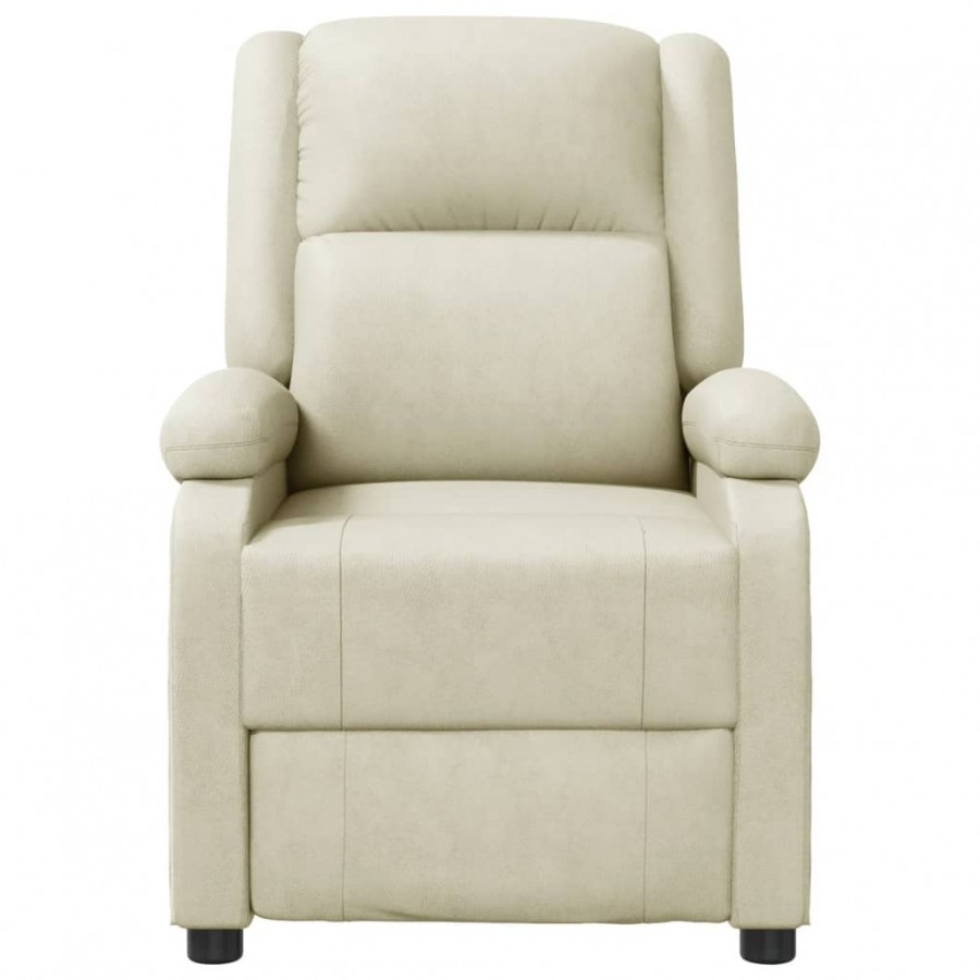 Fauteuil de massage Crème Similicuir