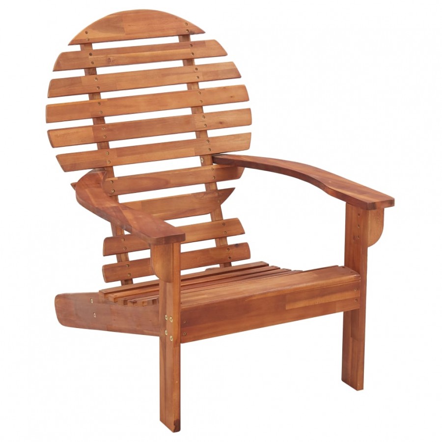 Chaise Adirondack Bois d'acacia massif