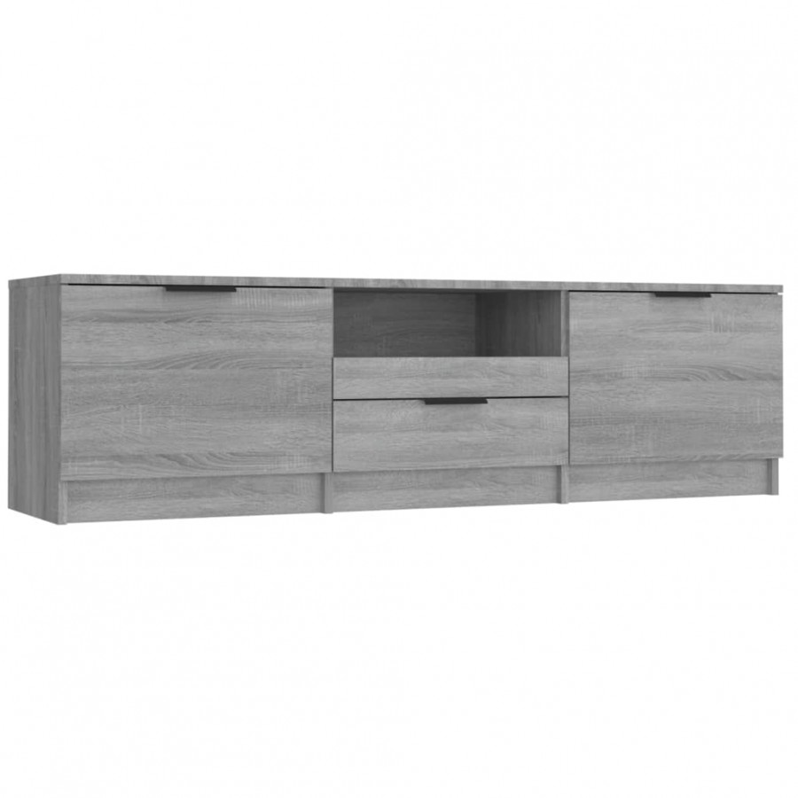Meuble TV Sonoma gris 140x35x40 cm  Meuble TV Sonoma gris 140x35x40 cm