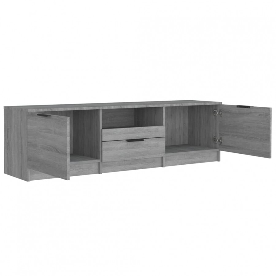 Meuble TV Sonoma gris 140x35x40 cm  Meuble TV Sonoma gris 140x35x40 cm