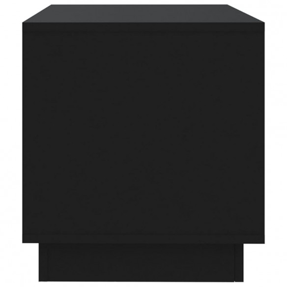 Meuble TV Noir 102x41x44 cm Aggloméré