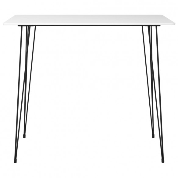 Table de bar Blanc 120x60x105 cm