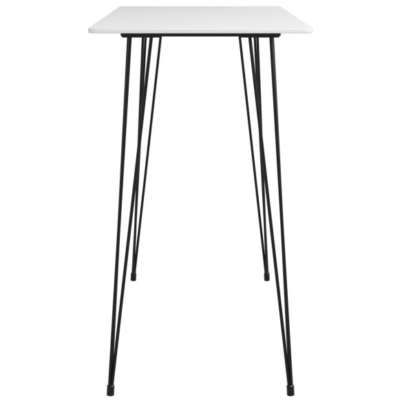 Table de bar Blanc 120x60x105 cm