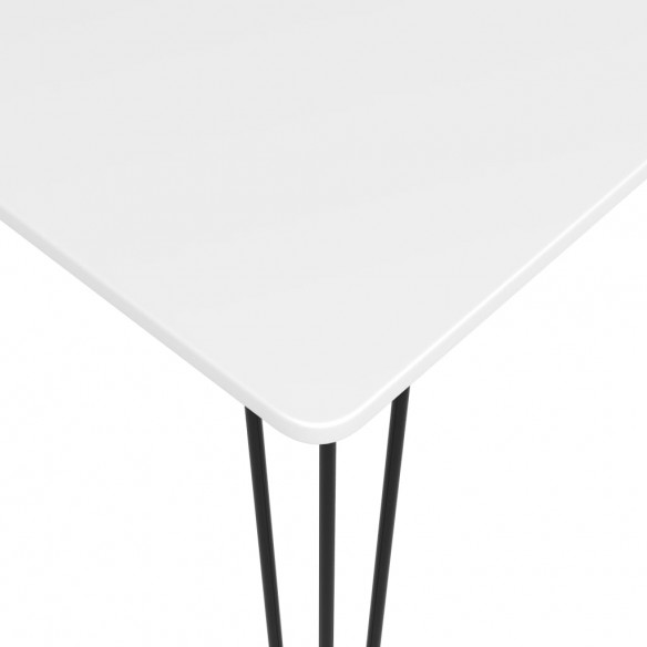 Table de bar Blanc 120x60x105 cm