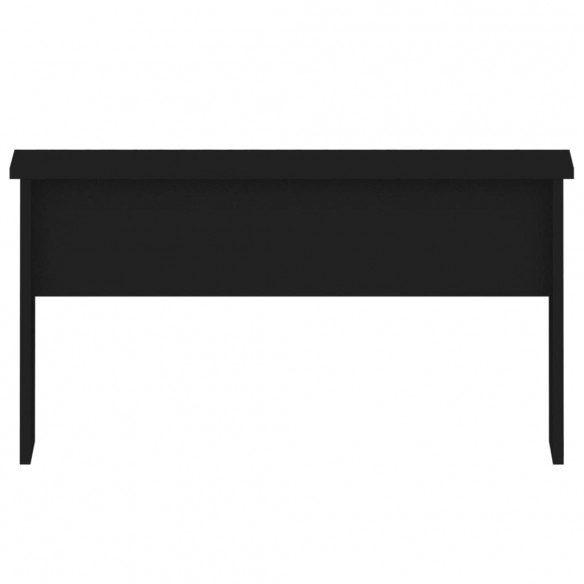 Table basse Noir 80x50,5x41,5 cm Bois d'ingénierie