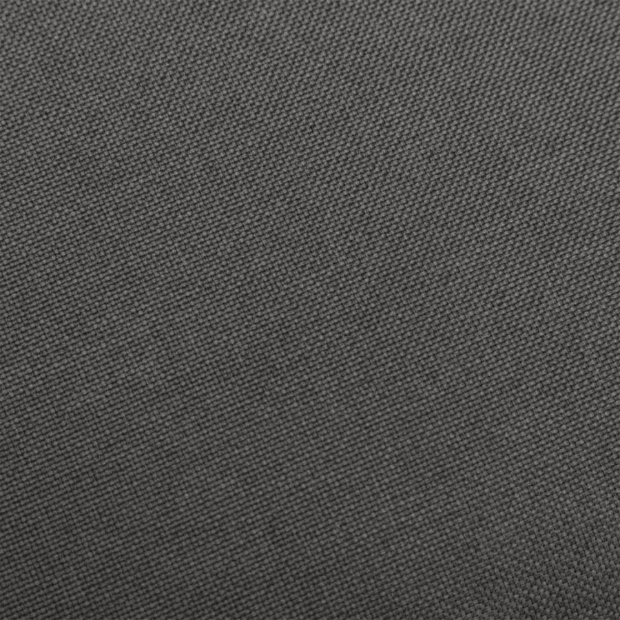 Chaise à bascule Gris foncé Tissu