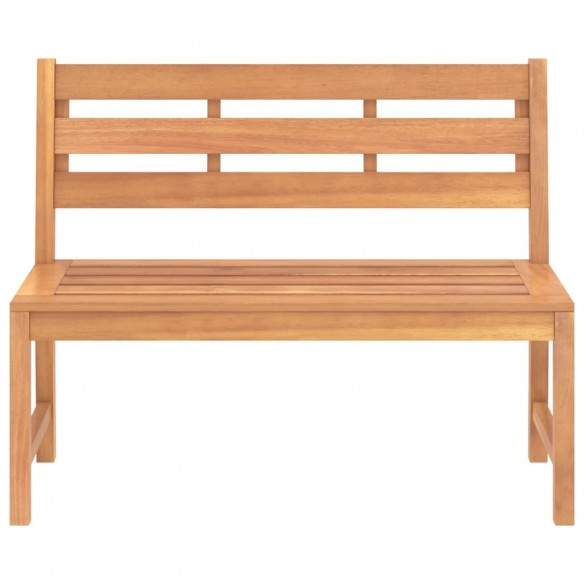 Banc de jardin 114 cm Bois de teck solide