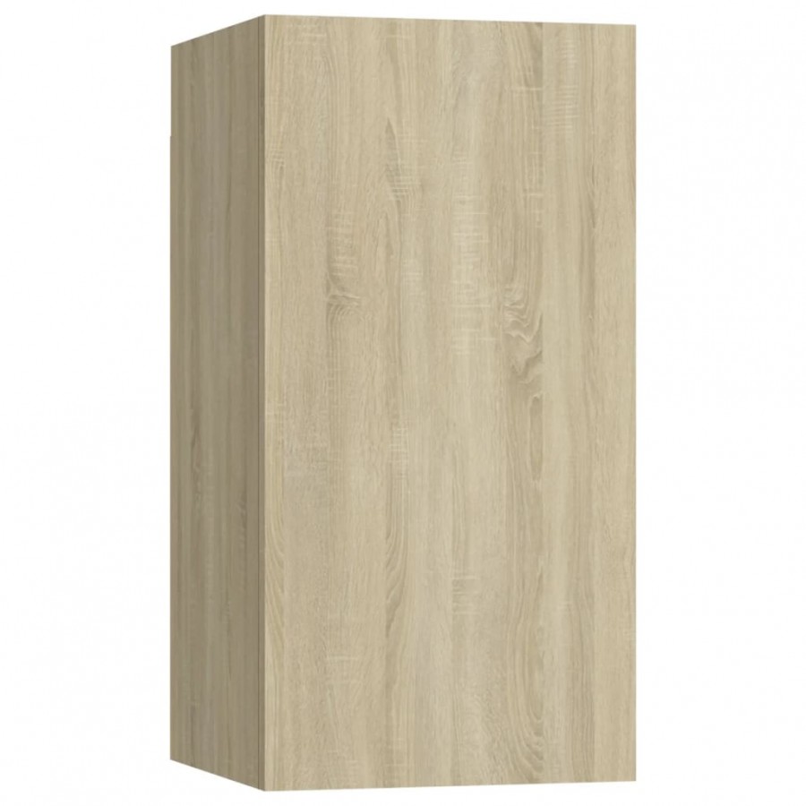 Meubles TV 4 pcs Chêne sonoma 30,5x30x60 cm Aggloméré Meubles TV 4 pcs Chêne sonoma 30,5x30x60 cm Aggloméré