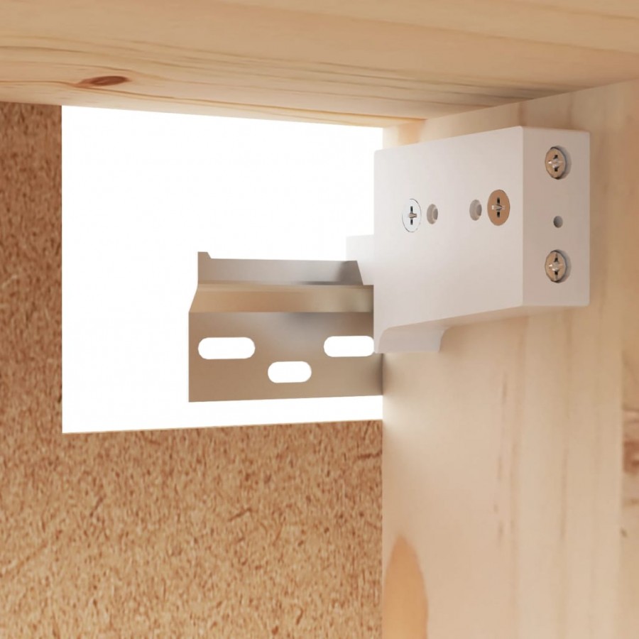 Meubles TV 3 pcs Bois massif de pin Meubles TV 3 pcs Bois massif de pin