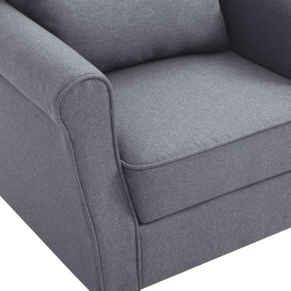 Fauteuil Gris foncé Tissu