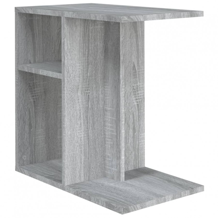 Table d'appoint Sonoma gris 50x30x50 cm 