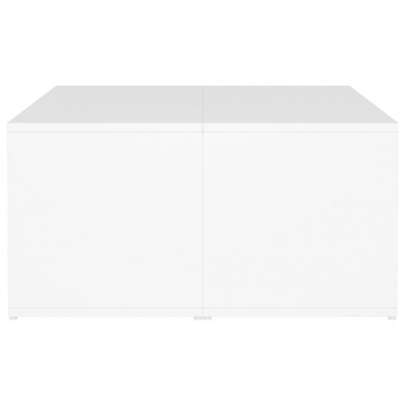 Tables basses 4 pcs Blanc 33x33x33 cm Aggloméré