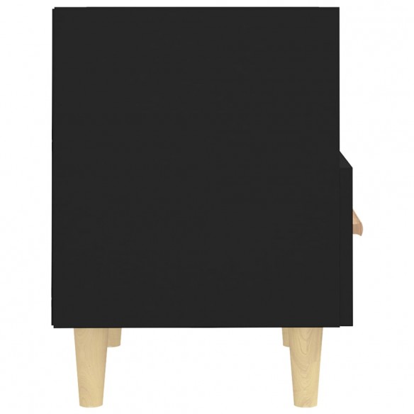 Tables de chevet 2 pcs Noir 40x35x47 cm