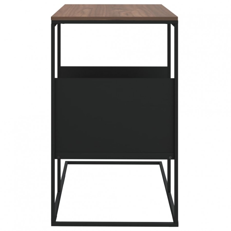 Table d'appoint Noir 55x36x59,5 cm 